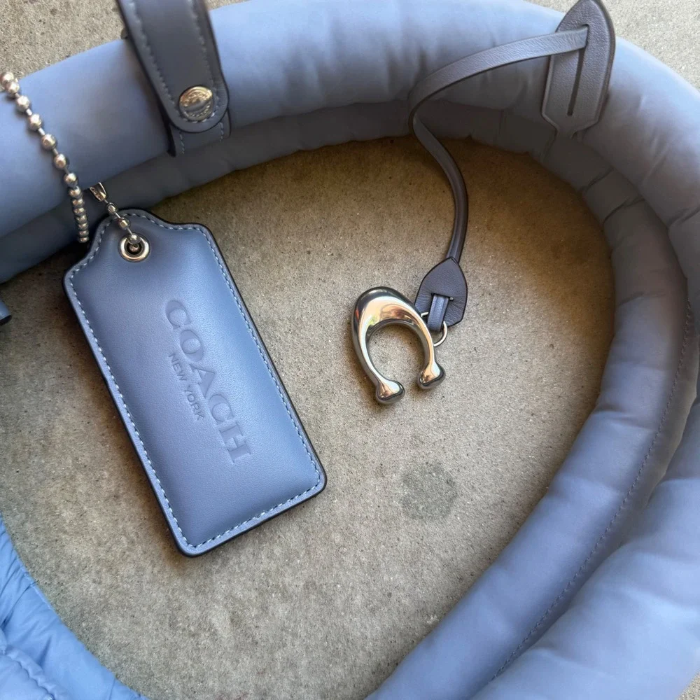 Coach pillow tote